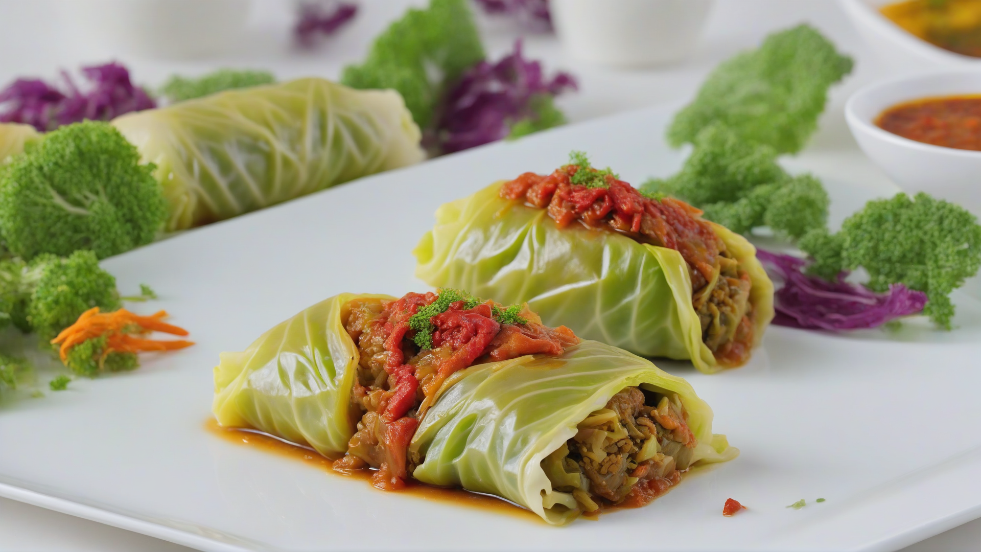 involtini di verza vegani